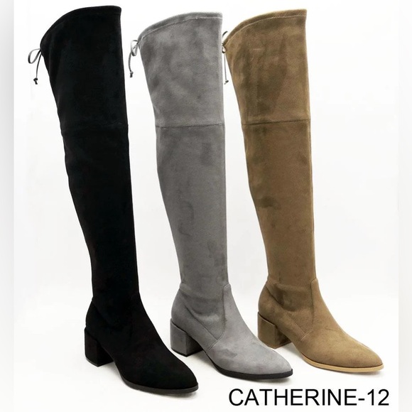 💗NIB Wild Diva Lounge Over The Knee Boots - Picture 1 of 9